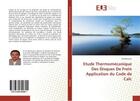 Couverture du livre « Etude Thermomécanique Des Disques De Frein Application du Code de Calc » de Ali Belhocine aux éditions Editions Universitaires Europeennes