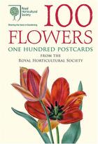Couverture du livre « 100 flowers from the rhs: 100 postcards in a box » de Royal Horticultural Society aux éditions Frances Lincoln