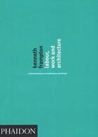 Couverture du livre « Labour work and architecture » de Kenneth Frampton aux éditions Phaidon Press