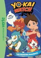 Couverture du livre « Yo-Kai Watch t.10 ; les devoirs maudits » de  aux éditions Hachette Jeunesse