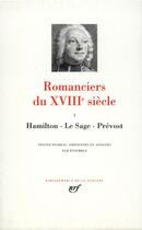 Couverture du livre « Romanciers du XVIIIe siècle t.1 » de  aux éditions Gallimard