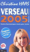 Couverture du livre « Verseau 2005 » de Christine Haas aux éditions Hors Collection