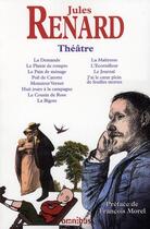 Couverture du livre « Theatre de jules renard » de Renard/Morel aux éditions Omnibus