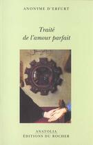 Couverture du livre « Traite de l amour parfait » de  aux éditions Rocher