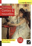 Couverture du livre « Contes et nouvelles » de Guy de Maupassant aux éditions Hatier