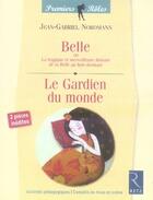 Couverture du livre « Belle au bois dormant ; le gardien du monde » de Nordmann J-G. aux éditions Retz
