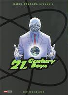 Couverture du livre « 21st century boys - deluxe : Intégrale Tomes 1 et 2 » de Naoki Urasawa aux éditions Panini