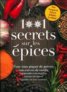 Couverture du livre « 1001 secrets sur les epices » de Jobbin Sylvie aux éditions Prat Prisma