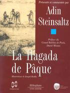 Couverture du livre « Haggadah De Paque » de Adin Steinsaltz aux éditions Bibliophane-daniel Radford
