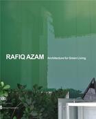 Couverture du livre « Rafiq azam architecture for green living » de Falvo Rosa Maria aux éditions Skira