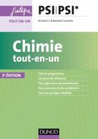 Couverture du livre « Chimie tout-en-un PSI-PSI* (3e édition) » de Bruno Fosset et Valery Prevost et Jean-Bernard Baudin et Frederic Lahitete aux éditions Dunod