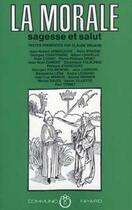 Couverture du livre « La morale ; sagesse et salut » de  aux éditions Fayard