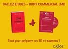 Couverture du livre « Droit commercial LMD (édition 2011/2012) » de  aux éditions Dalloz