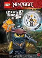 Couverture du livre « Lego ninjago les epreuves du ninja de la terre » de  aux éditions Carabas