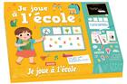 Couverture du livre « Je joue a l'ecole (coll. mes jeux comme les grands) » de Anne-France Tapella aux éditions Philippe Auzou