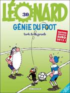 Couverture du livre « Léonard T.30 ; génie du foot » de Bob De Groot et Turk aux éditions Lombard