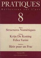 Couverture du livre « Pratiques, n° 8/printemps 2000 » de Pur aux éditions Pu De Rennes