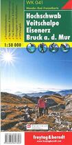 Couverture du livre « Hochschwab-veitsch-bruck/mur » de  aux éditions Freytag Und Berndt