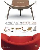 Couverture du livre « Scandinavian furniture » de Judith Gura aux éditions Thames & Hudson