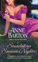 Couverture du livre « Scandalous Summer Nights » de Anne Barton aux éditions Epagine
