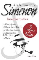 Couverture du livre « À la découverte de Simenon : incontournables » de Georges Simenon aux éditions Omnibus