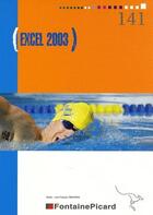 Couverture du livre « Excel 2003 » de Jf Thouvenin aux éditions Fontaine Picard