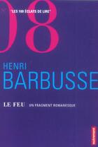 Couverture du livre « Le Feu » de Henri Barbusse aux éditions Autrement
