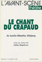 Couverture du livre « Le chant du crapaud » de Sirjacq L-C. aux éditions Avant-scene Theatre