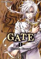 Couverture du livre « Gate t.1 » de Hirotaka Kisaragi aux éditions Tonkam