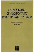 Couverture du livre « Catho protest dans pays vaud » de  aux éditions Labor Et Fides