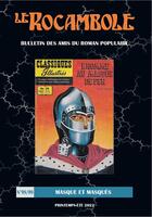 Couverture du livre « Le rocambole n 98-99 - masque et masques » de Amis Roman Popu. aux éditions Encrage