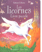 Couverture du livre « Licornes livre puzzle » de Clarke/Rogers/Scott aux éditions Usborne