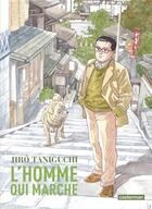 Couverture du livre « L'homme qui marche » de Jirô Taniguchi aux éditions Casterman