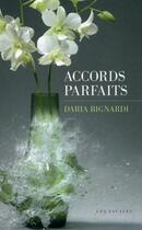 Couverture du livre « Accords parfaits » de Daria Bignardi aux éditions Les Escales