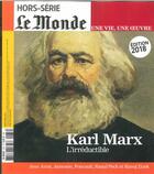 Couverture du livre « Le monde hs une vie/une oeuvre n 37 karl marx l'irreductible - mars 2018 » de  aux éditions Le Monde Hors-serie