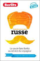 Couverture du livre « Russe ; guide de conversation » de  aux éditions Berlitz