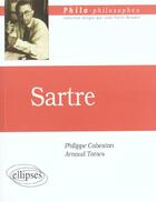 Couverture du livre « Sartre » de Cabestan/Tomes aux éditions Ellipses