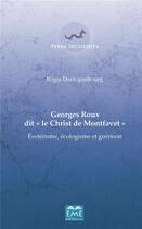 Couverture du livre « Georges Roux dit 