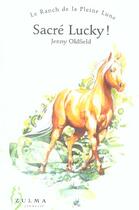 Couverture du livre « Sacre lucky » de Oldfield Jenny aux éditions Zulma