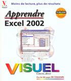 Couverture du livre « Apprendre Excel 2002 » de Marangraphics aux éditions First Interactive