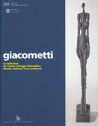 Couverture du livre « Giacometti » de La Beaumelle (De) Ag aux éditions Centre Pompidou