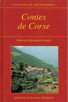 Couverture du livre « Contes de corse » de Franchi G G. aux éditions Gisserot