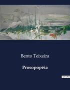 Couverture du livre « Prosopopéia » de Bento Teixeira aux éditions Culturea