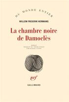 Couverture du livre « La chambre noire de damocles » de Hermans Willem aux éditions Gallimard