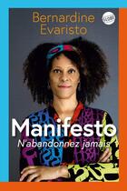 Couverture du livre « Manifesto » de Bernardine Evaristo aux éditions Editions Globe