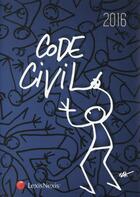 Couverture du livre « Code civil (édition 2016) » de Laurent Leveneur aux éditions Lexisnexis