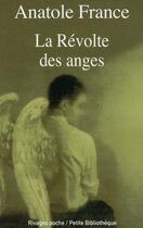 Couverture du livre « La révolte des anges » de Anatole France aux éditions Rivages