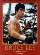 Couverture du livre « Calendrier mural Bruce Lee 2014 » de  aux éditions Hugo Image