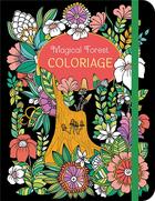 Couverture du livre « Magical forest coloriage » de  aux éditions Chantecler