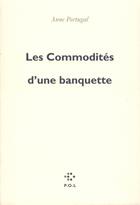 Couverture du livre « Les commodités d'une banquette » de Anne Portugal aux éditions P.o.l